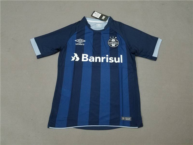 Gremio 2017/18 Navy Blue Away Soccer Jersey